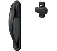 Ideal Security DX Pull Handle Replacement Set for Storm Door and Screen Door, Black