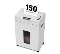 IDEAL Destructeur Shredcat 8291 - Auto-alimentation 150 feuilles, Coupe croisée, P-4, conforme RGPD