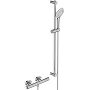 Ideal Standard Ceratherm T100 - Mitigeur thermostatique de douche avec barre de douche chrome