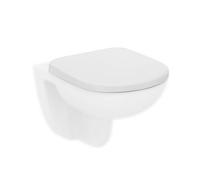 Ideal Standard - Abattant recouvrant blanc charnières inox - Kheops