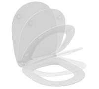 IDEAL STANDARD Abattant WC Connect - Ultra-fin avec frein de chute - Blanc