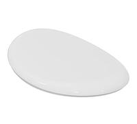 Ideal Standard Abattant WC Simple AVANCE Lunette de Toilette et Couvercle Recouvrant pour Cuvette WC Blanc K703101, Lunette Toilette, Siège WC,Modèle authentique