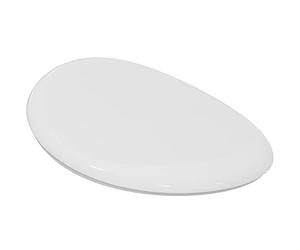 Ideal Standard Abattant WC Simple AVANCE Lunette de Toilette et Couvercle Recouvrant pour Cuvette WC Blanc K703101, Lunette Toilette, Siège WC,Modèle authentique