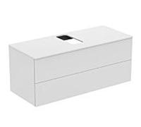 Ideal Standard Adapto Ideal Standard U8598WG 1200x502x505mm, 2 coulissants, laqué blanc brillant