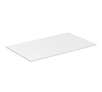 Ideal Standard Adapto bois Adapto Ideal Standard Adapto et console, 850x12x505mm, vernis blanc brillant