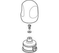 Ideal Standard ALPHA NEW, B964622AA, B964622AA chrome