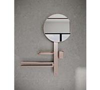 Ideal Standard Alu+ Beauty Bar M700 BD588RO avec porte-serviettes et Spiegel 320mm, Rose