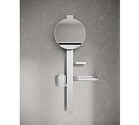 Ideal Standard Alu+ Beauty Bar S700 BD589SI avec Ablagen et Spiegel 200mm Argent