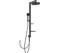 système de douche Ideal Standard Alu+ BD585XG à combiner avec robinetterie apparente, Silk Black