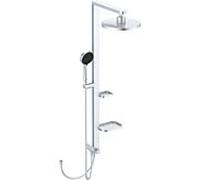 Ideal Standard Alu+ Colonne de douche en applique pour robinetterie, BD585SI,