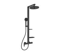 Ideal Standard Alu+ Colonne de douche en applique avec mitigeur monocommande, Mitigeur monocommande, BD584XG,