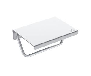 Ideal Standard Alu+ Dérouleur de papier toilette, BD592SI,