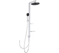 Ideal Standard Alu+ ensemble de douche mural avec douche pluie chrome BD585SI