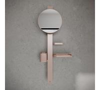 Ideal Standard Alu+ Beauty Bar S700 BD589RO avec Ablagen et Spiegel 200mm Rose