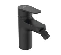 Mitigeur bidet Ideal Standard Alu+ BE132XG saillie 115 mm, BlueStart, avec garniture de vidage , noir soie