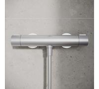 Ideal Standard Alu+ Mitigeur thermostatique de douche en applique, BD582SI,