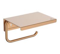 Ideal Standard Alu+ Porte-Rouleau de Papier Toilette, Fabriqué à partir de 100% d'aluminium recy ixation dissimulée et Montage Facile - Bronze (150x114x95 mm)