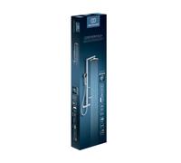 Ideal Standard Système de douche Alu+ BD583SI avec thermostat Ceratherm, 2 étagères, argent