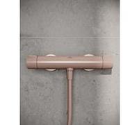 Ideal Standard Alu+ thermostat de douche BD582RO Rose, apparent