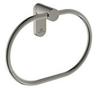 Ideal Standard Anneau porte-serviettes Conca T4503GN rond, acier inoxydable