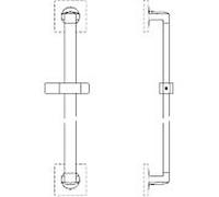 Ideal Standard Archimodule A1528AA 900 mm, chromée
