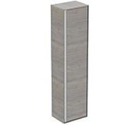 Ideal Standard Armoire Connect Air E0832PS 40x160x30cm, décor en chêne gris / blanc mat, 1 porte