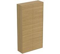 Ideal Standard Armoire Ideal Standard Conca T4107Y6 72x25x140cm, 2 portes, placage Eiche hell
