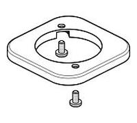 Ideal Standard avec vis, chrome A860893AA