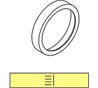 Ideal Standard bague Ideal Standard DEA, m. Symbol douchette latérale A860861AA modules de robinetterie, chrome