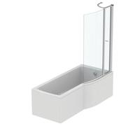 IDEAL STANDARD Baignoire Connect air 170 X 80 avec Pare Bain asymétrique droite