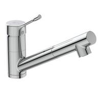 Ideal Standard BC294AA Ceralook Mitigeur d'évier à bec bas orientable et extractible 1 fonction Chromé