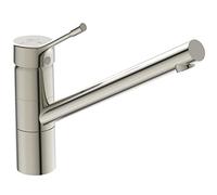 Ideal Standard BC295GN CERALOOK Mitigeur lavabo à Bouche Haute, Silver Storm, Bocca Media