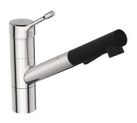 Ideal Standard BC297GN CERALOOK Mitigeur lavabo à Bouche Haute, Silver Storm, Bocca Media
