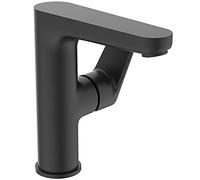 Ideal Standard Cerafine O mitigeur lavabo BC555XG Silk Noir, projection 136mm, sans garniture de vidange