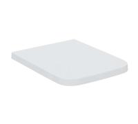 Ideal Standard Siège WC Blend T392701, fermeture douce, charnières amovibles en inox, blanc