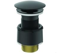 Ideal Standard - Bonde de vidage libre pour Lavabo. Noir soie