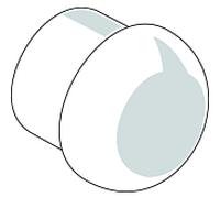 Ideal Standard BOUTON DE TIRAGE M4 Blanc A963536AC