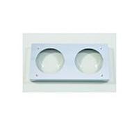 Ideal Standard cadre d'entretoise Archimodule A963765AA pour rosace 2 trous, 10 mm, chromé
