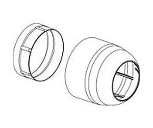 Ideal Standard cap CERAMIX A961760AA chromé