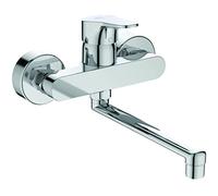 Ideal Standard Robinetterie murale de cuisine Cerabase BD488AA chromé , saillie 200mm, en saillie