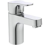 Ideal Standard Cerabase H80 mitigeur lavabo BD077AA chromé , avec valve push-open, projection 106mm