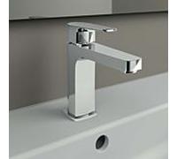 Ideal Standard Cerafine D Mitigeur Lavabo Salle de bain + Vidage Bonde Tirette Métal Economie d'eau EasyFix Chrome BC686AA