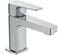 Ideal Standard Cerafine D mitigeur lavabo BC683AA sans garniture de vidange , Blue Start, H80, projection 115mm, chromé
