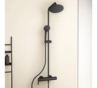 Ideal Standard - Système de douche Cerafine O BC750XG - Mitigeur monocommande - Noir soie