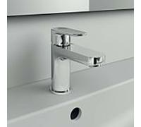 Ideal Standard Cerafine O mitigeur lavabo BC696AA sans garniture de vidage, H80, chromé