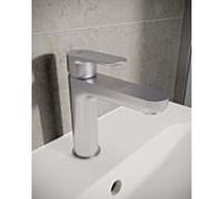 Ideal Standard Mitigeur lavabo Cerafine O BD131SI H120 avec valve push-open argent