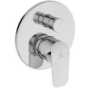 Ideal Standard - Ceraflex Mitigeur bain/douche encastrable bidirectionnel, parties extérieures, chromé
