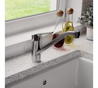 Robinet de cuisine Ideal Standard pour montage pré-fenêtre CeraFlex Chromé BC132AA