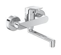 Ideal Standard Ceraflex - Mitigeur monocommande de cuisine pour montage mural avec projection 200 mm chrome