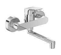 Ideal Standard CeraFlex mitigeur lavabo B1717AA chromé , bec pivotant, chromé mural